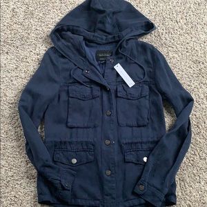 Women’s Sanctuary Clothing Navy Utility Jacket XS